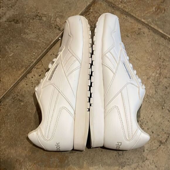 Reebok Classic White Leather Sneaker Shoe Mens 5.5 EU 37 1Y3501 Athletic - Picture 10 of 13